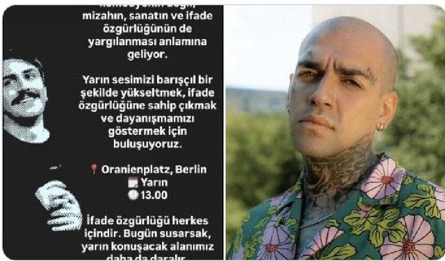 Almanya: Ezhel'den Deniz Göktaş'ın tutuklanmasına karşı dayanışma çağrısı