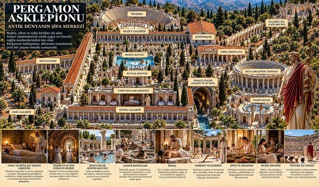 Ruh Sağlığının 23 Asırlık Reçetesi Pergamon Asklepionu’nda