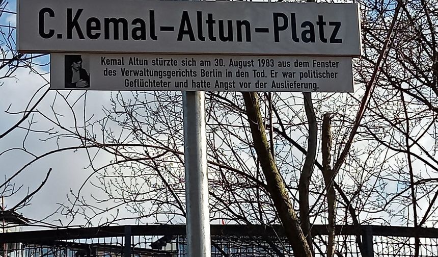 C. Kemal Altun ismi Hamburg'da ölümsüzleşti