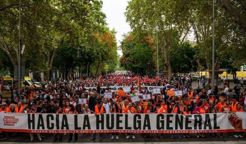 İspanya’da konut krizi protestoları: On binlerce kişi sokağa çıktı
